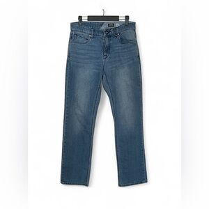 Volcom Kinkade Men’s Jeans 29‎ Regular Straight Blue Stretch Denim Water Aware